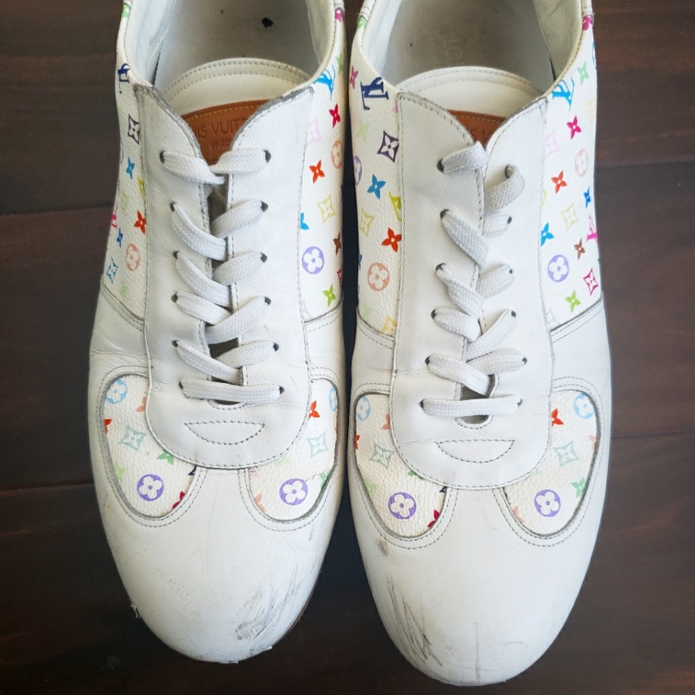 Louis Vuitton Multicolor Logo Sneakers